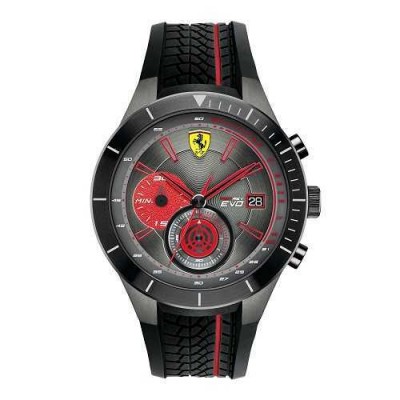 Scuderia Ferrari Red Rev Evo FER0830341 cronografo da uomo - Italianfashionglam