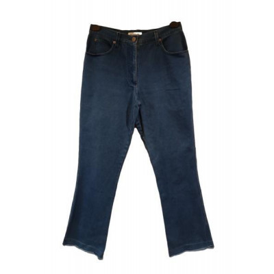 Sportmax - Blue jeans glamour da donna a zampa 5 tasche - Italianfashionglam